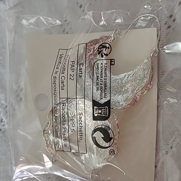 Foil Earrings - Picture 7 of 7